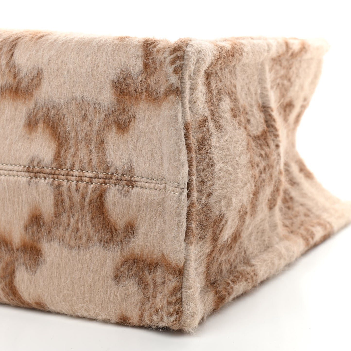 Mohair Triomphe Large Cabas Thais Beige