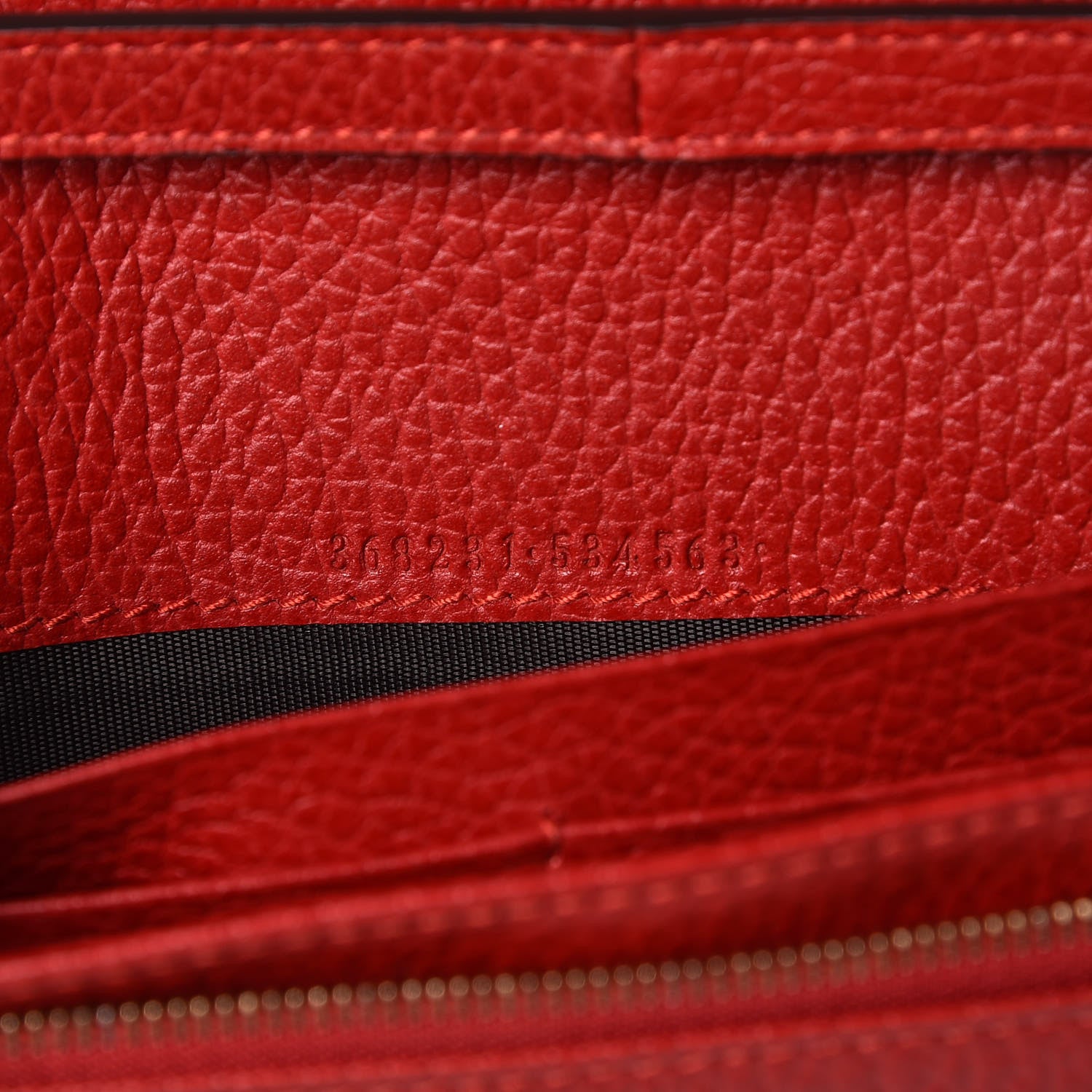 Gucci Dollar Calfskin Mini Swing Wallet Bag Oxidation 7 of 11