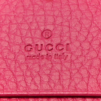 Gucci Dollar Calfskin GG Marmont Card Case Box Pink 6 of 9