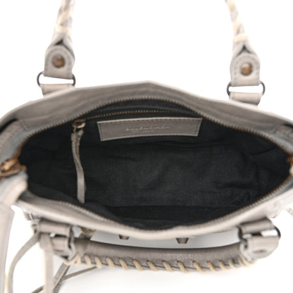 Balenciaga Agneau Classic Hardware Mini City Gris Pyrite 5 of 13