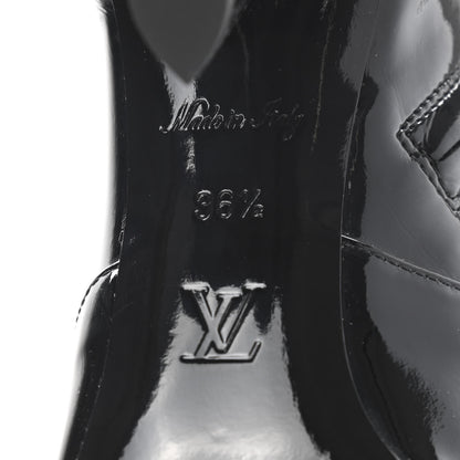 Louis Vuitton Patent Uniformes Silhouette Ankle Boots 36.5 Black 6 of 10