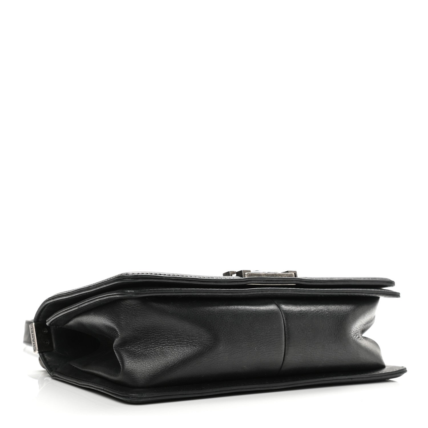 Chanel Lambskin Quilted Medium Boy Flap Black 4 of 13