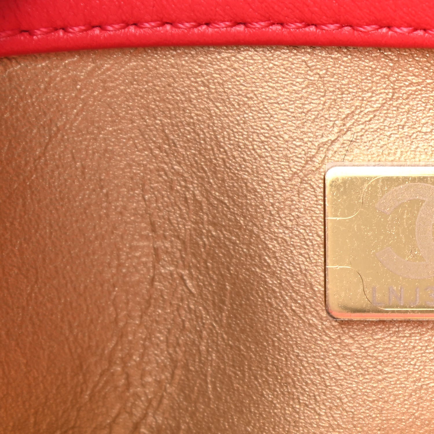 Chanel Lambskin Quilted Mini Pearl Crush Flap Red 8 of 11