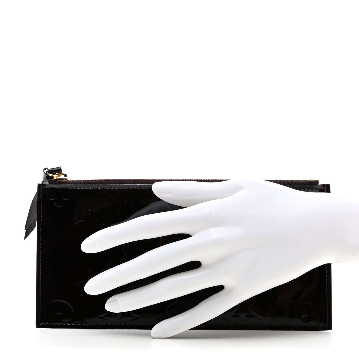 Vernis Felicie Chain Wallet Zippered Insert Amarante