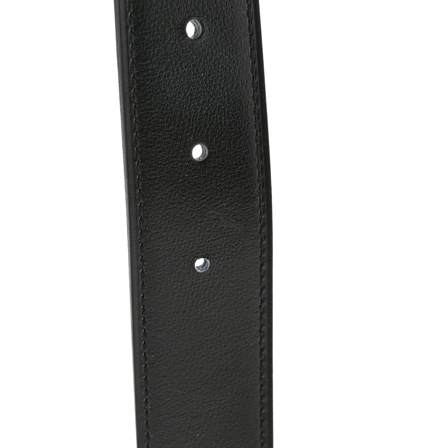 Hermes Box Togo 32mm Belt Strap 90 36 Black Bleu de Prusse 5 of 6