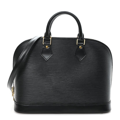 Louis Vuitton Epi Alma PM Black 1 of 9