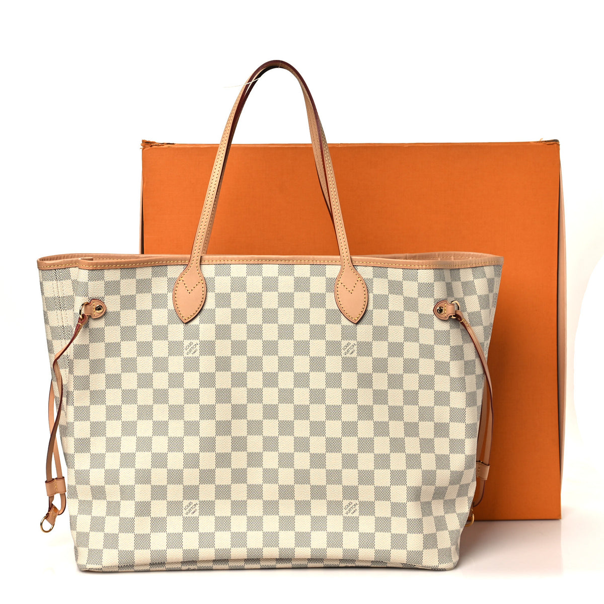 Damier Azur Neo Neverfull GM Rose Ballerine
