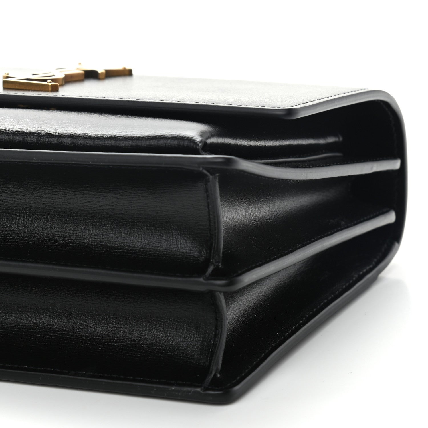 Saint Laurent Calfskin Medium Monogram Sunset Black 9 of 11