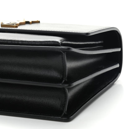 Saint Laurent Calfskin Medium Monogram Sunset Black 9 of 11