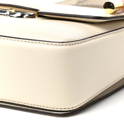 Marc Jacobs Textured Calfskin The J Link Shoulder Bag Ivory 10 of 10