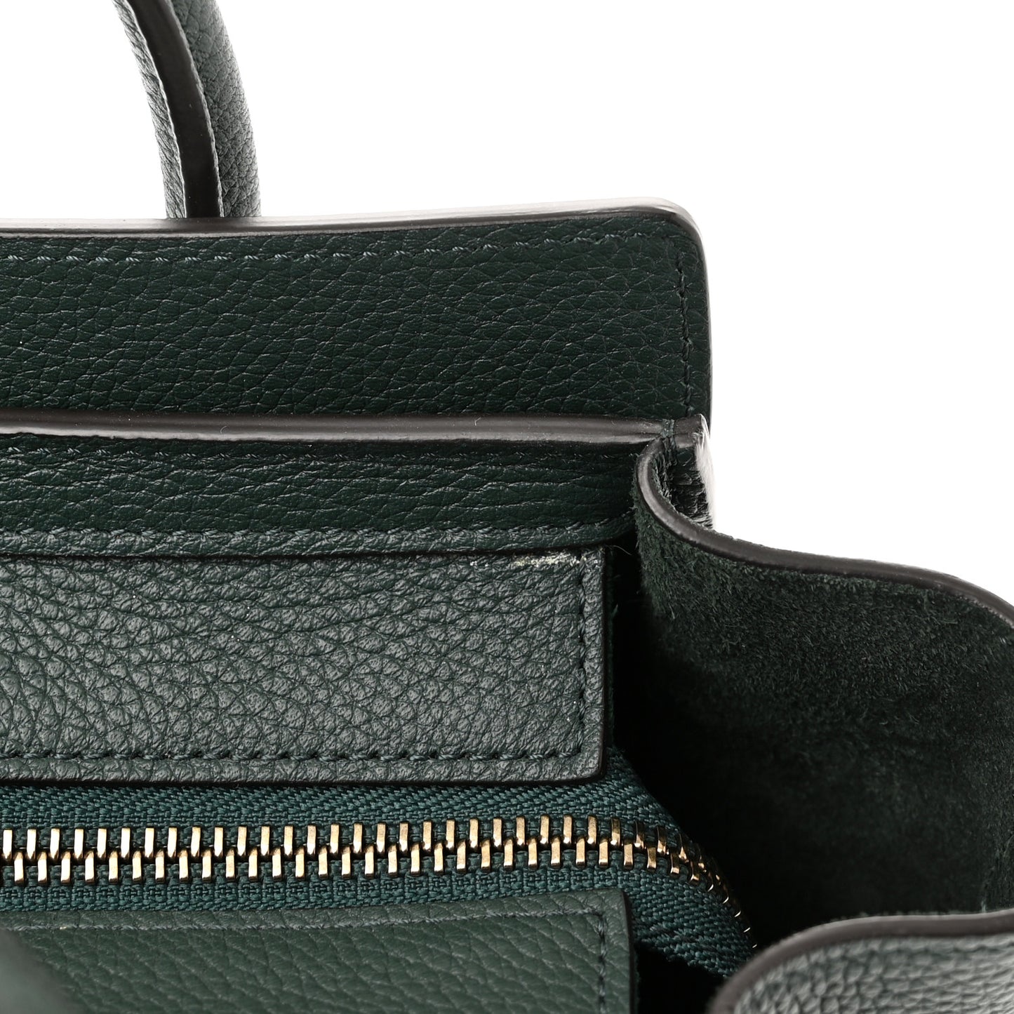 Drummed Calfskin Nano Luggage Amazone