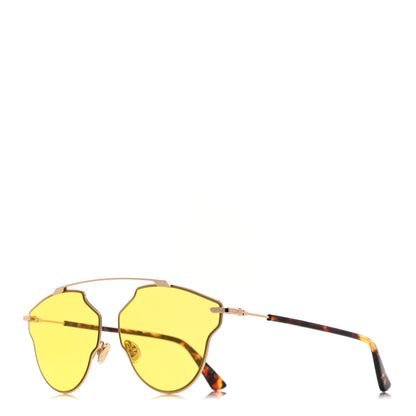 Christian Dior So Real Pop Sunglasses Yellow 1 of 8
