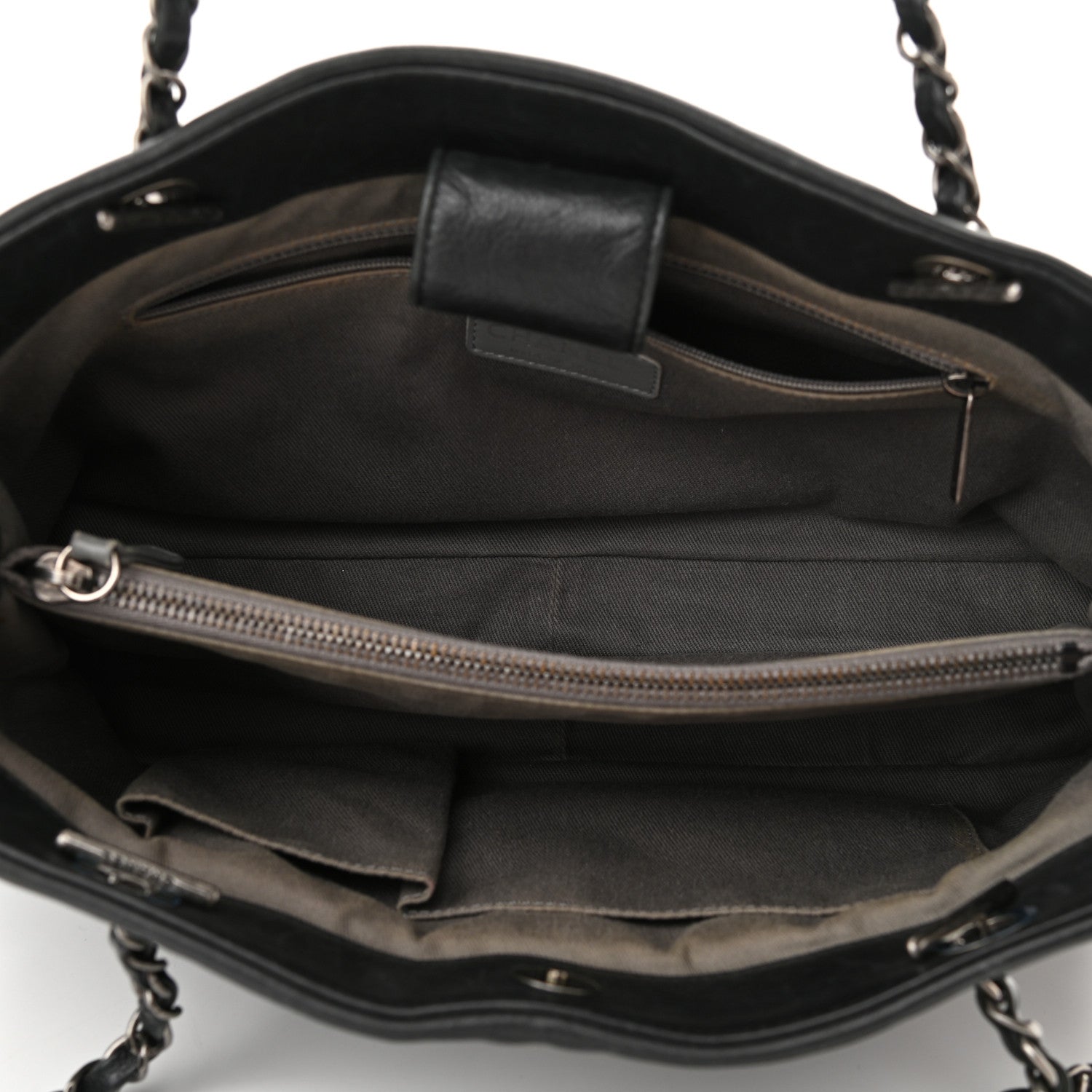 Chanel Calfskin Medium Stitch It Tote Black 5 of 10