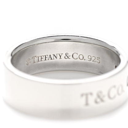 Tiffany Sterling Silver Diamond Locks Ring 51 5.75 4 of 4