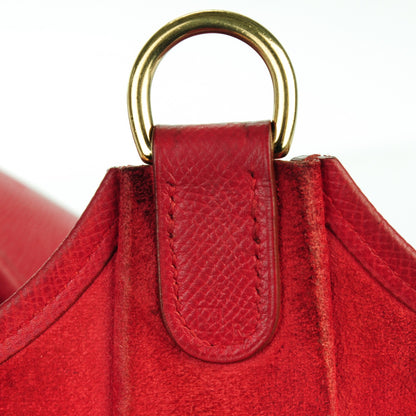 Hermes Courchevel Evelyne GM Rouge Vif 14 of 20