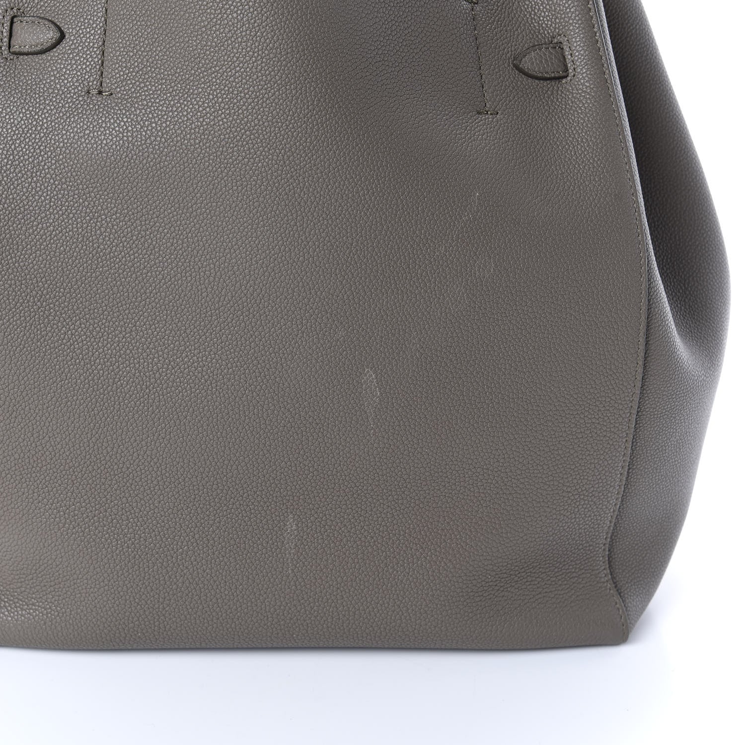Celine Soft Grained Calfskin Medium Belt Cabas Phantom Taupe 9 of 11