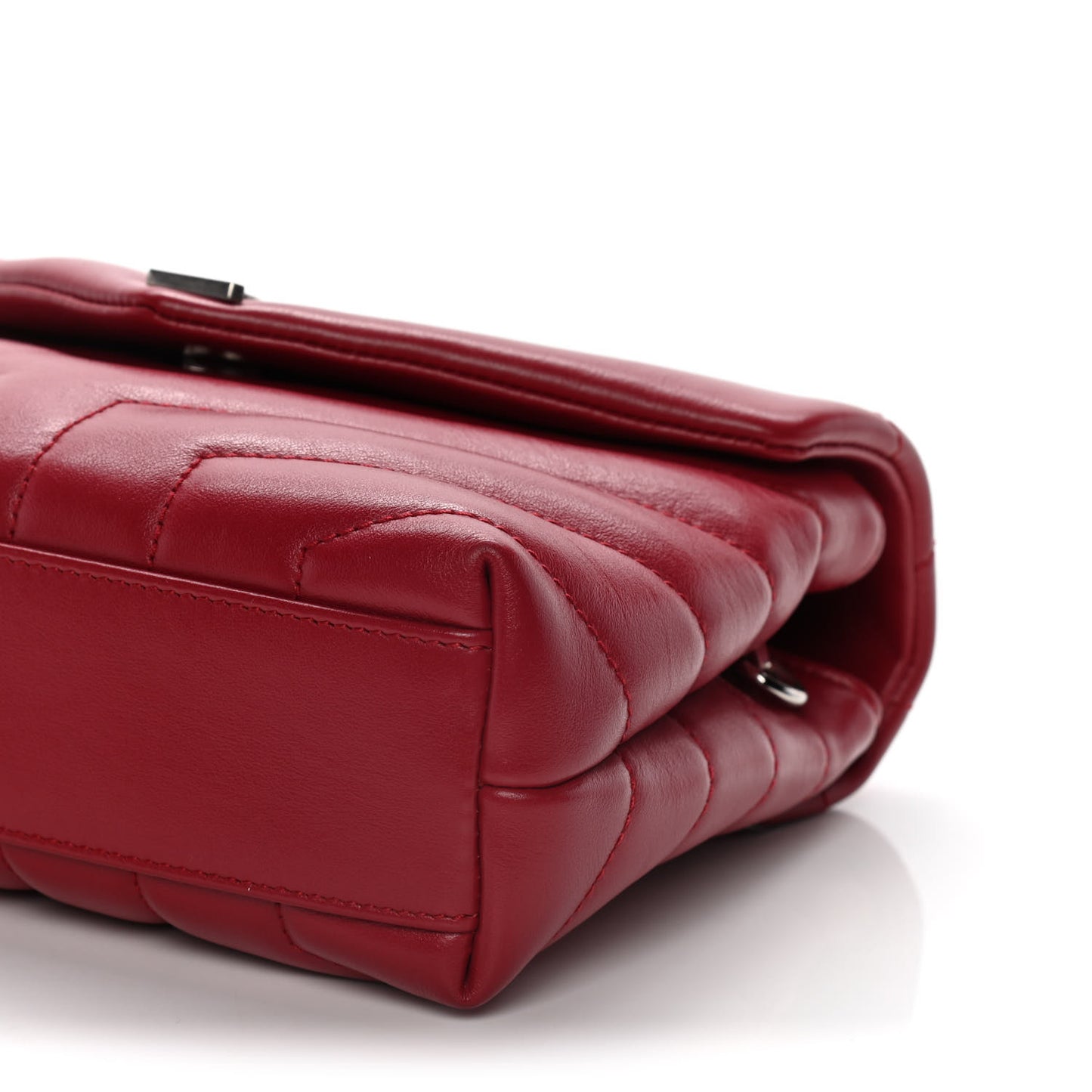 Calfskin Y Quilted Monogram Toy Loulou Crossbody Bag New Lipstick