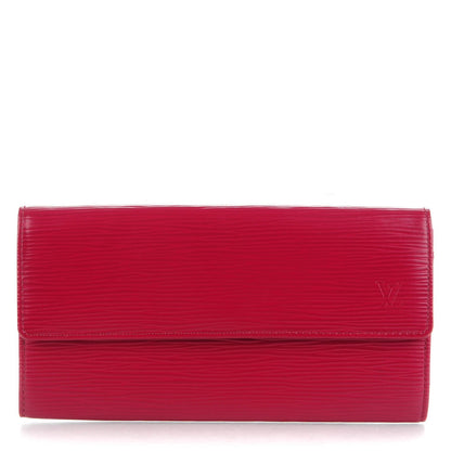 Louis Vuitton Epi Sarah Wallet Fuchsia 1 of 7