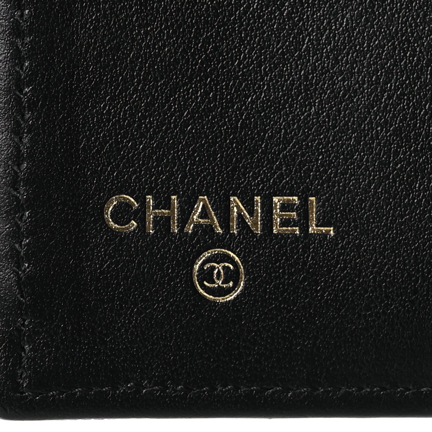 Chanel Caviar Quilted Enamel Coco Casino Double Flap Wallet Black 8 of 12