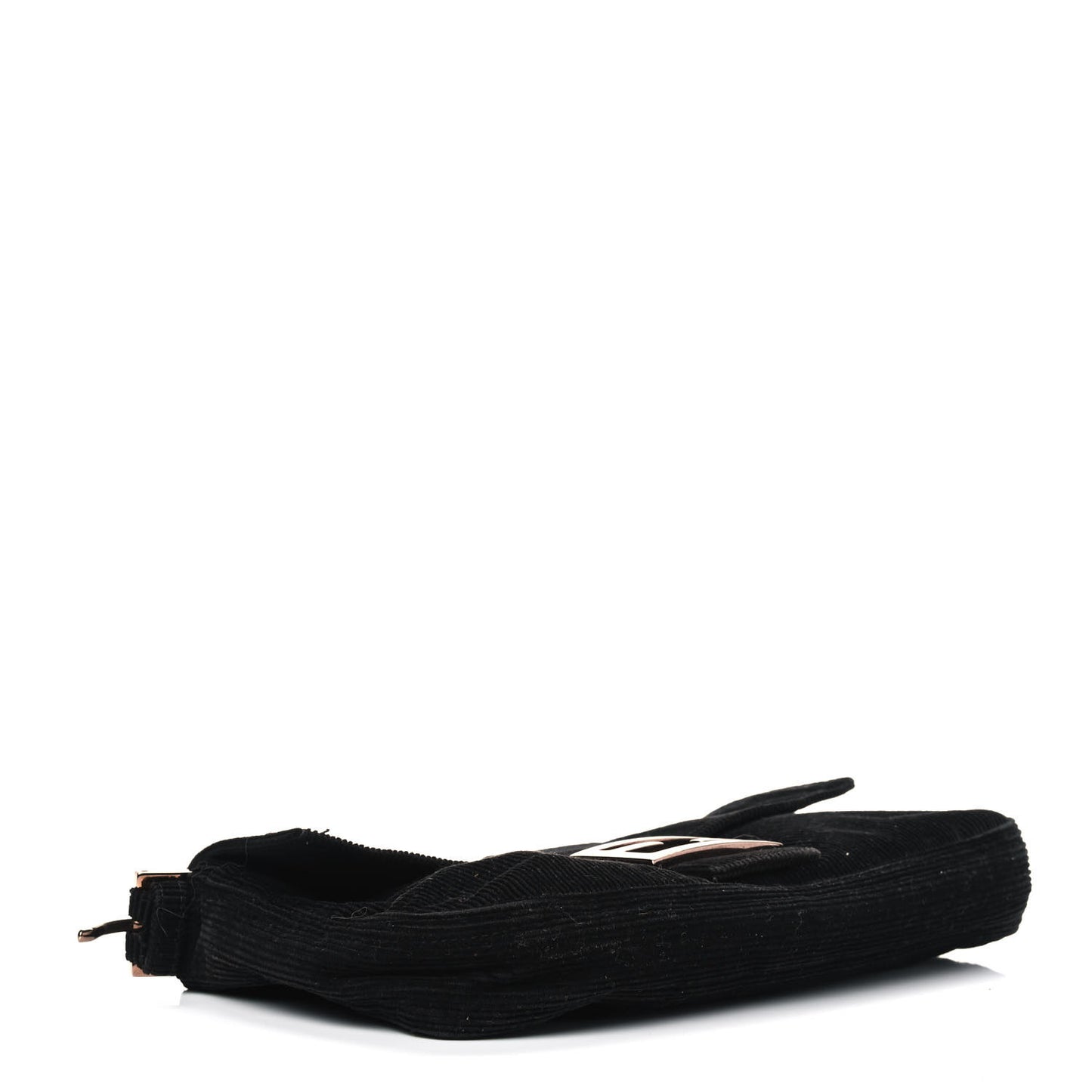 Corduroy Baguette Black