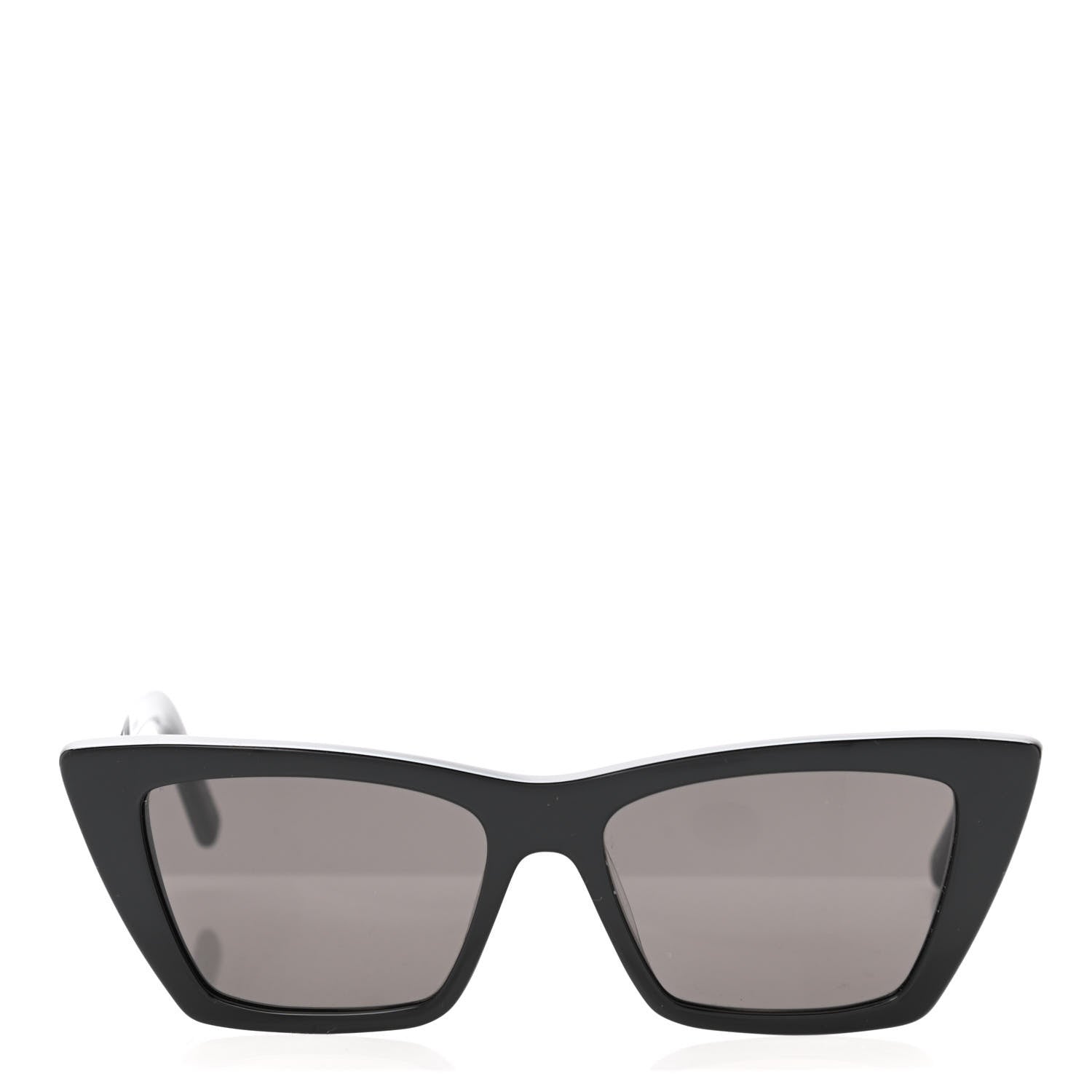 Saint Laurent Acetate Mica Cat Eye Sunglasses SL 276 Black 2 of 8