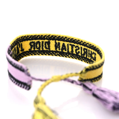 Christian Dior Woven Cotton J'Adior Friendship Bracelet 4 of 4
