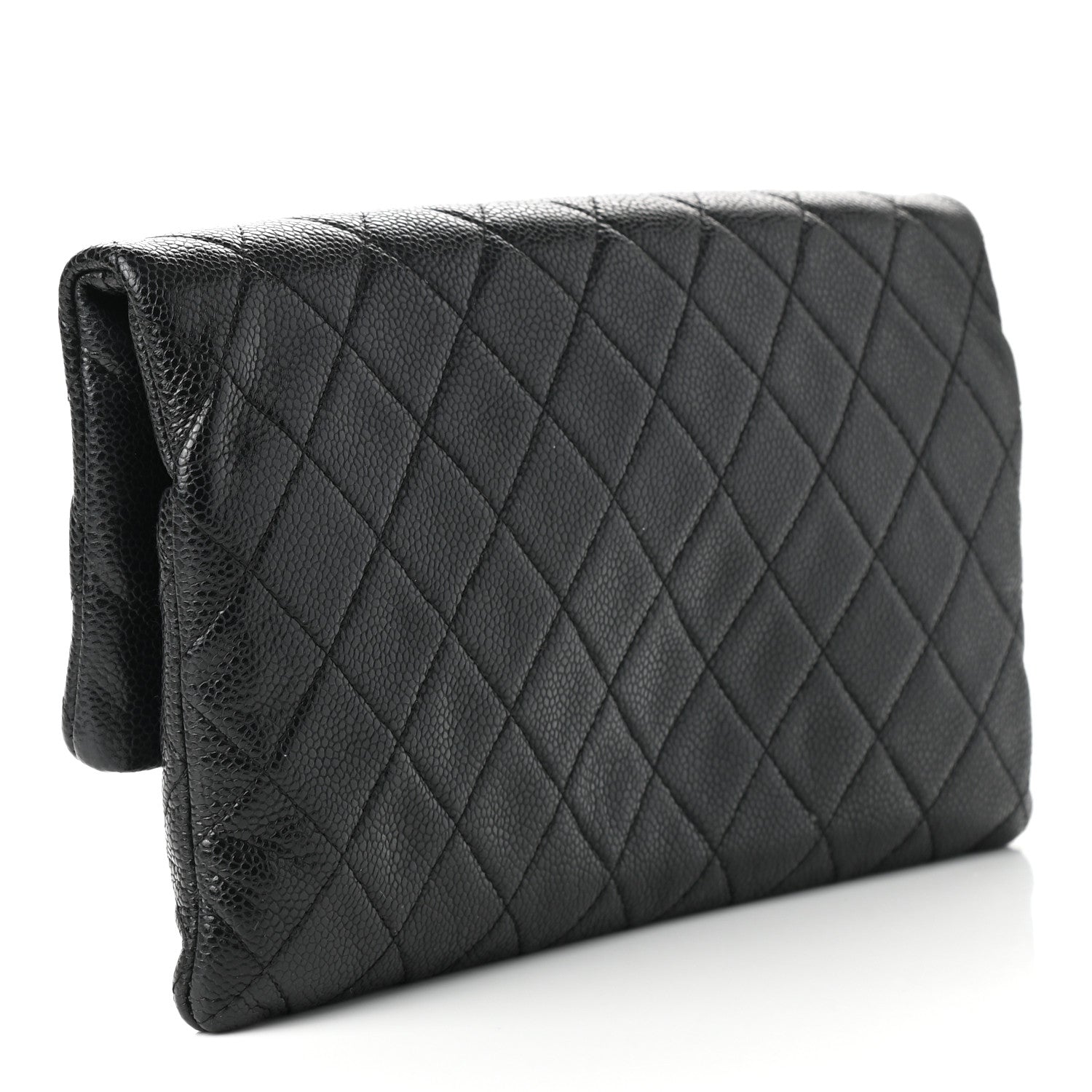 Chanel Caviar Quilted CC Beauty Clutch Black 3 of 7