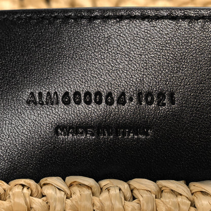 Saint Laurent Raffia Rive Gauche Tote Natural 7 of 10