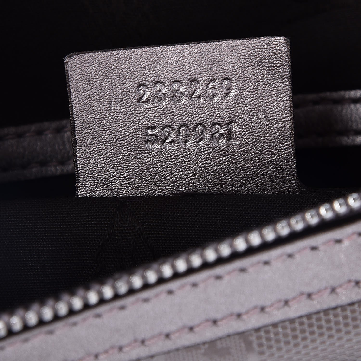 Gucci Imprime Monogram Belt Bag Mauve 7 of 8