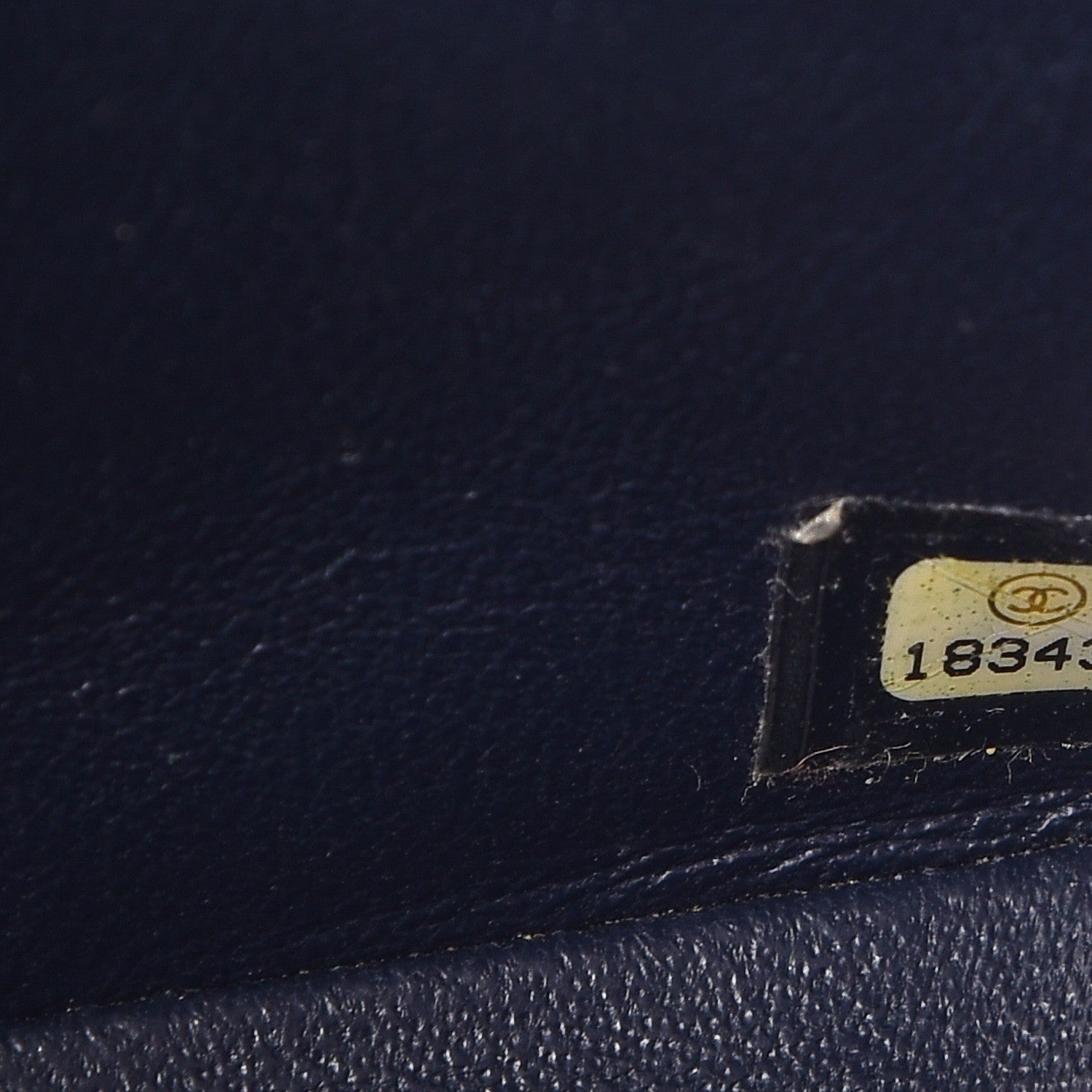Chanel Caviar Quilted Mini Square Flap Navy 7 of 8