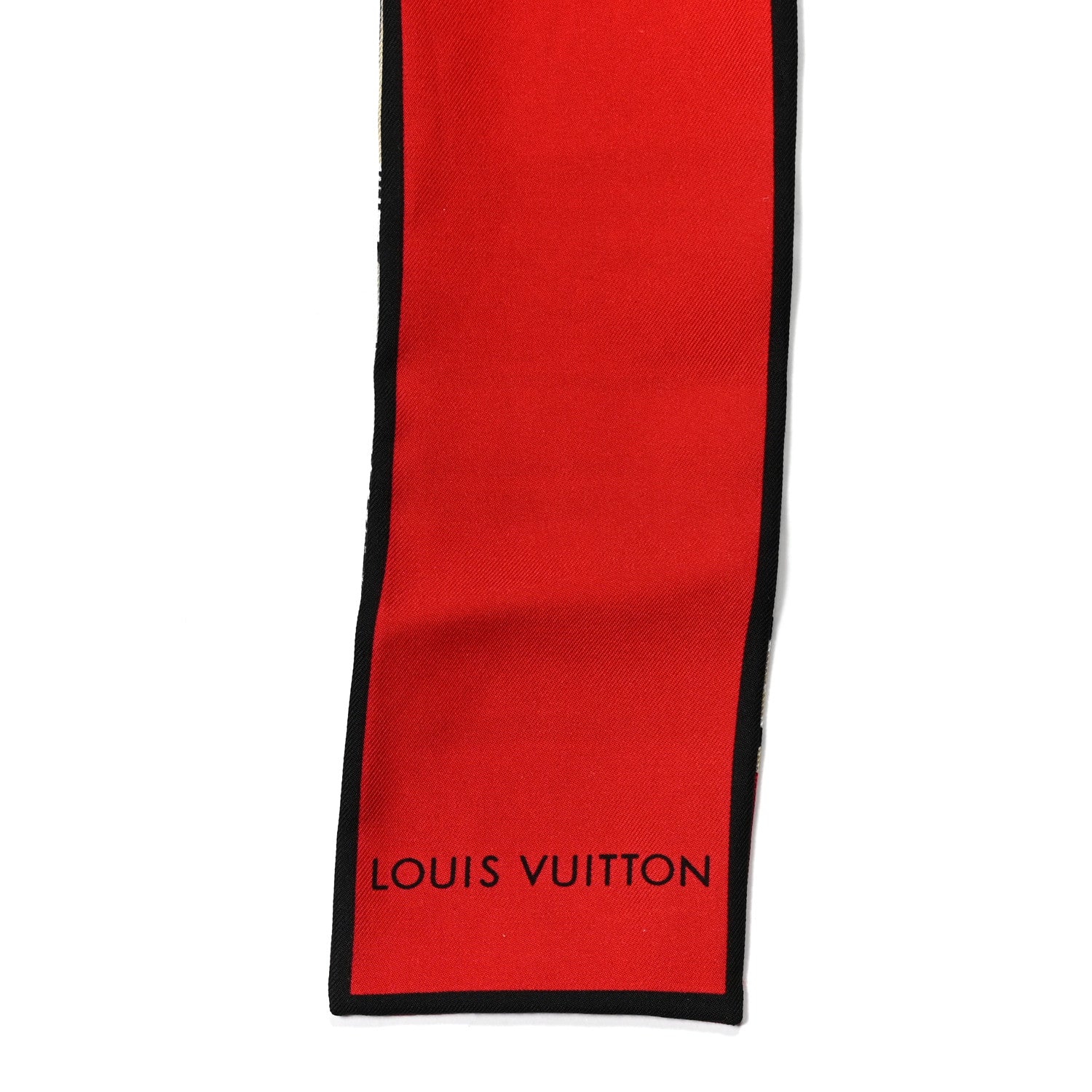 Louis Vuitton Silk Monogram Trunks Bandeau Brown 4 of 4