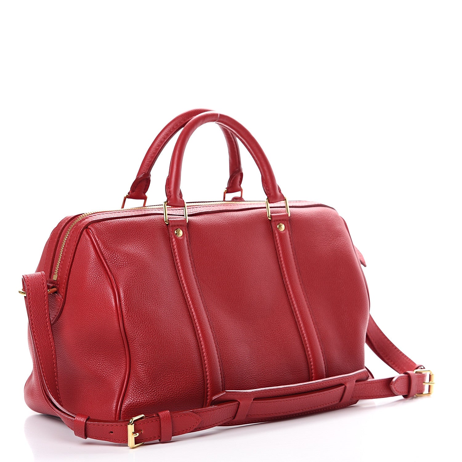 Louis Vuitton Veau Cachemire SC Bag PM Cherry 2 of 9