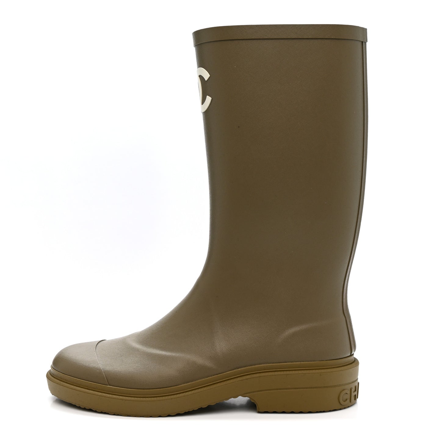 Caoutchouk CC High Boots 39 Dark Beige