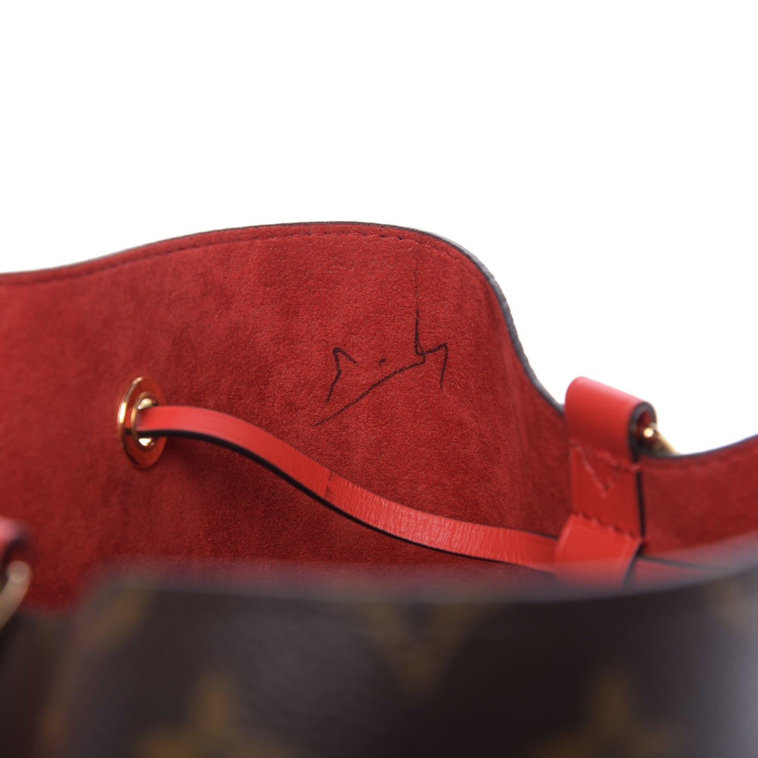 Louis Vuitton Monogram Neonoe MM Coquelicot 8 of 10
