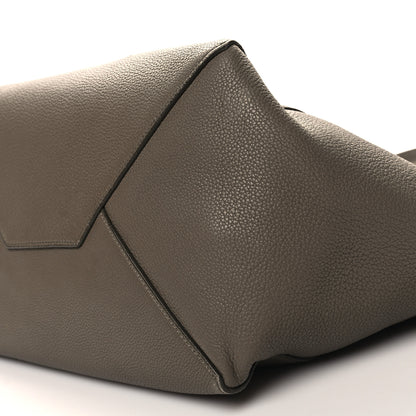 Celine Soft Grained Calfskin Small Belt Cabas Phantom Taupe 9 of 10