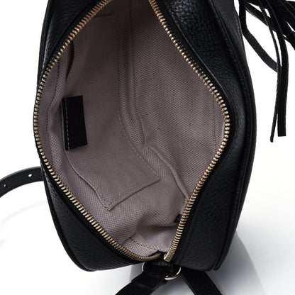 Gucci Pebbled Calfskin Small Soho Disco Bag Black 4 of 4