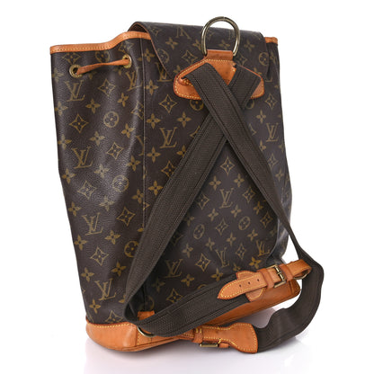 Louis Vuitton Monogram Montsouris GM Backpack 3 of 15