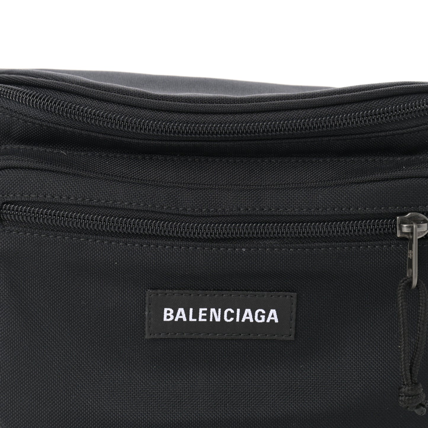 Recycled Casual Nylon Explorer Beltpack Black