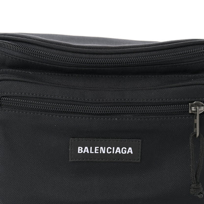 Balenciaga Recycled Casual Nylon Explorer Beltpack Black 8 of 11