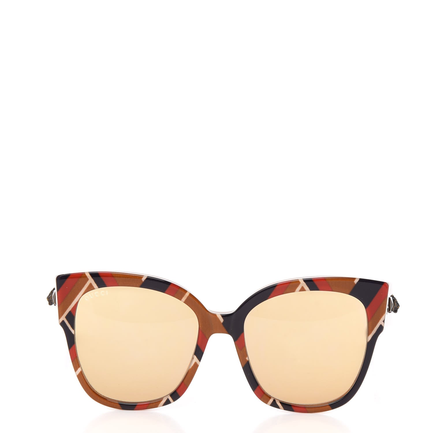 Gucci Acetate Square Frame Sunglasses GG0059S Multicolor 2 of 7
