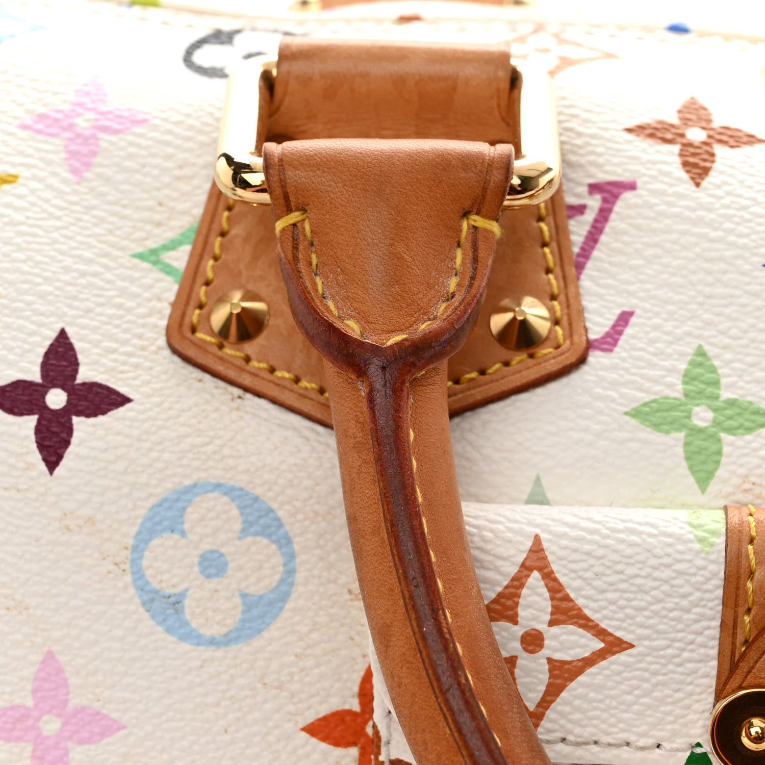 Louis Vuitton Monogram Multicolor Speedy 30 White 11 of 12