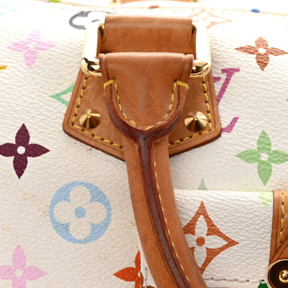 Louis Vuitton Monogram Multicolor Speedy 30 White 11 of 12