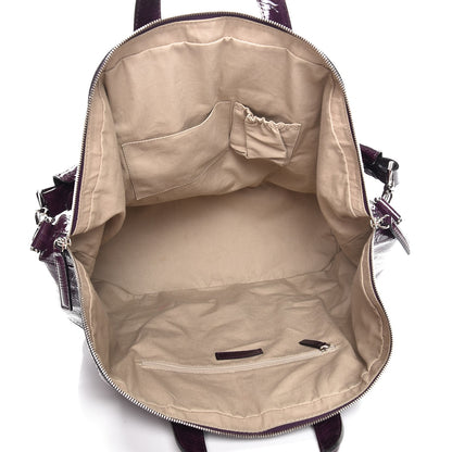 Givenchy Crinkled Patent Large Nightingale Purple 6 of 8