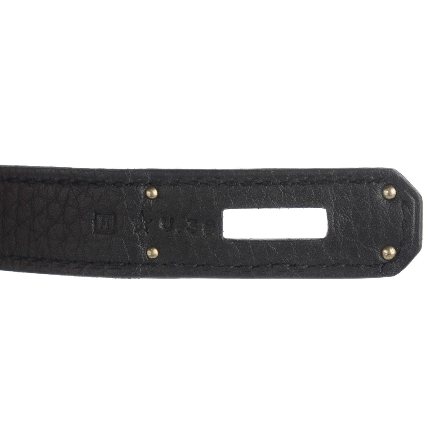 Taurillon Clemence Birkin 35 Black