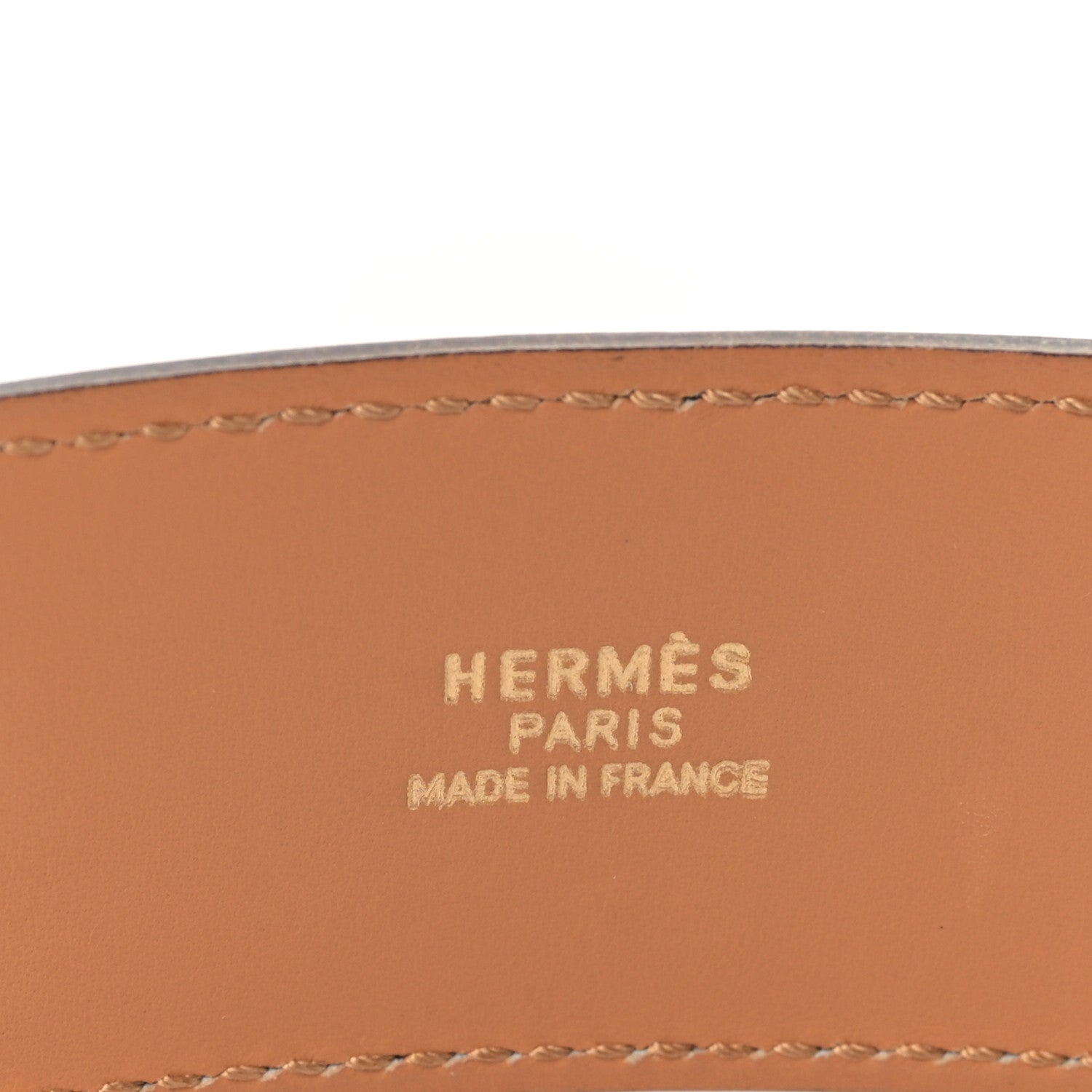 Hermes Courchevel Collier De Chien CDC Belt 65 Bleu Marine 3 of 5