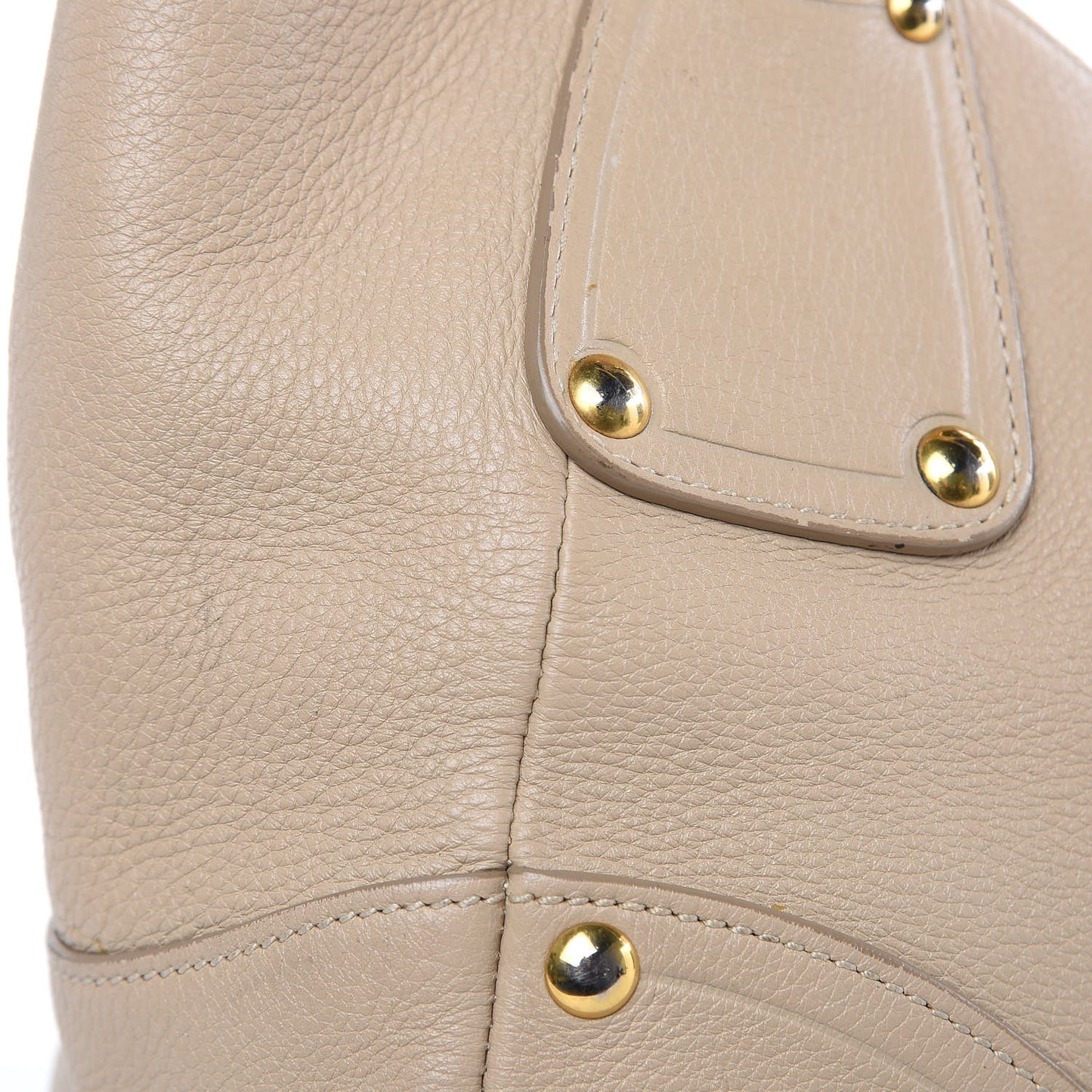 Vitello Daino Pushlock Tote Sughero