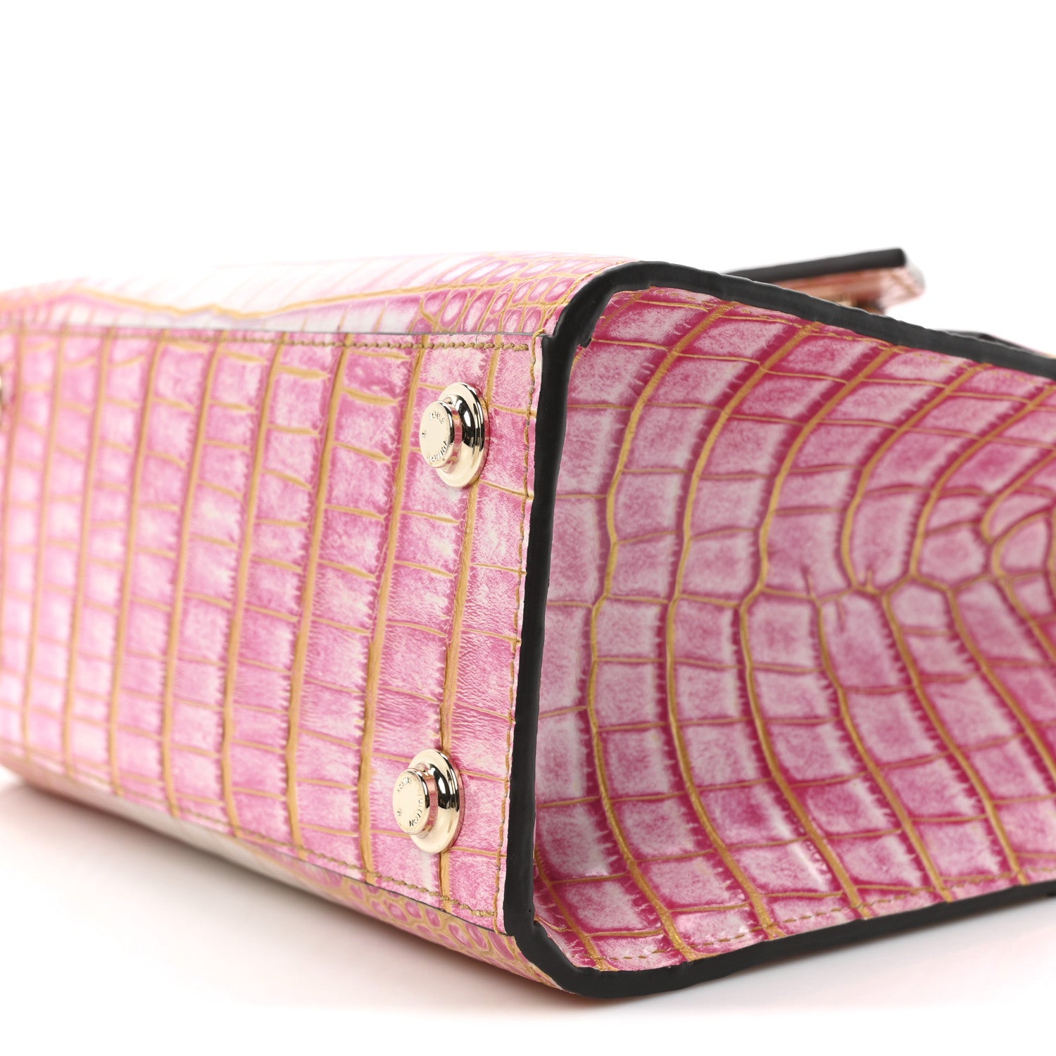 Louis Vuitton Alligator Mini City Steamer Sahara Rose 9 of 9