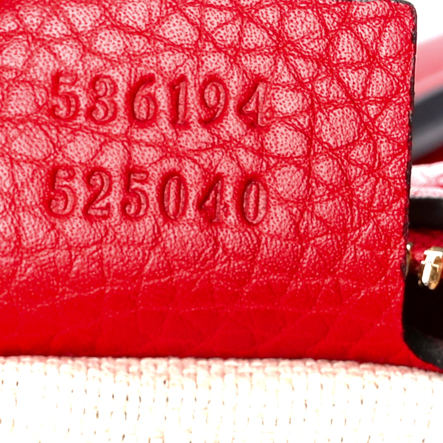 Pebbled Calfskin Large Soho Hobo Tabasco Red