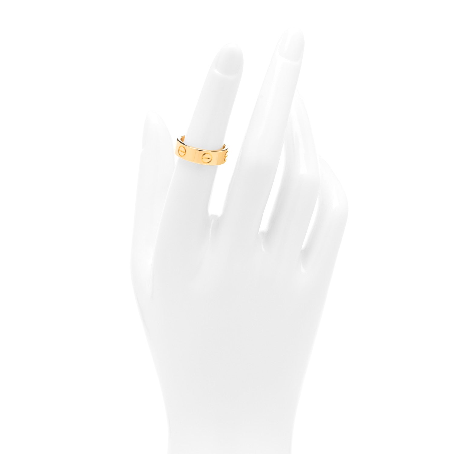 Cartier 18K Yellow Gold 5.5mm LOVE Ring 50 5.25 2 of 4