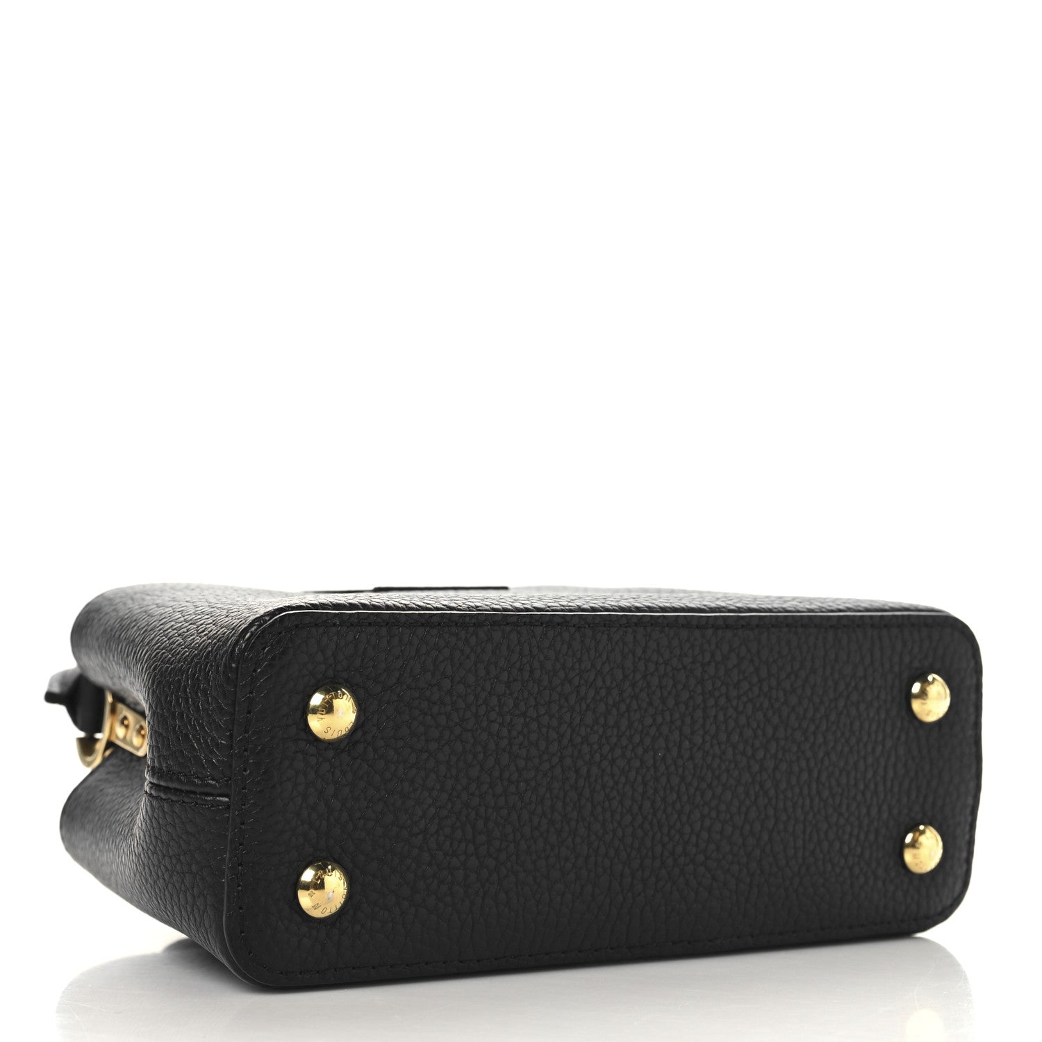 Louis Vuitton Taurillon Mini Capucines Black 4 of 9